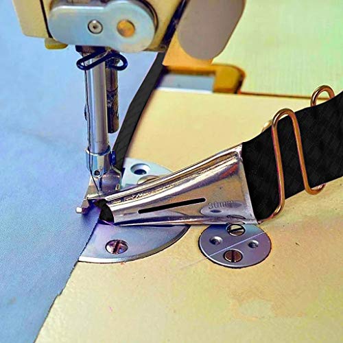 LLguz Four-Fold Curve Edge Bias Binder Right Angle Edging Tube Sew...