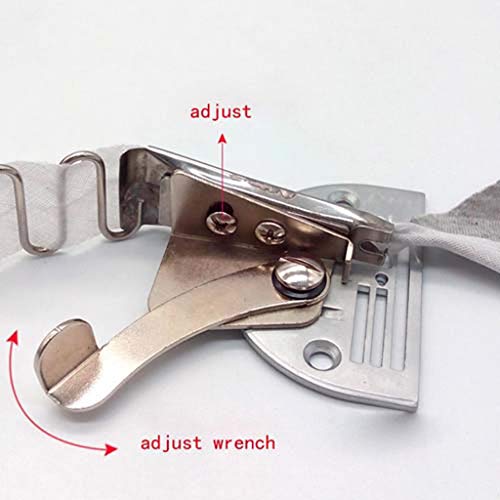 LLguz Four-Fold Curve Edge Bias Binder Right Angle Edging Tube Sew...