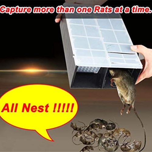 Household Mouse Trap Automatic Continuous Mousetrap Reusable Catch...