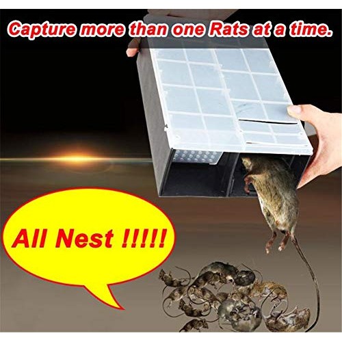 Household Mouse Trap Automatic Continuous Mousetrap Reusable Catch...