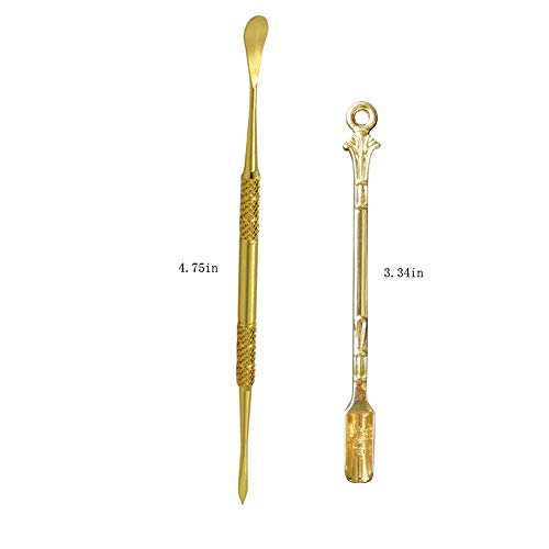 Lmbros Wax Carving Tool Wax Tools Stainless Steel Tools 3pcs Gold