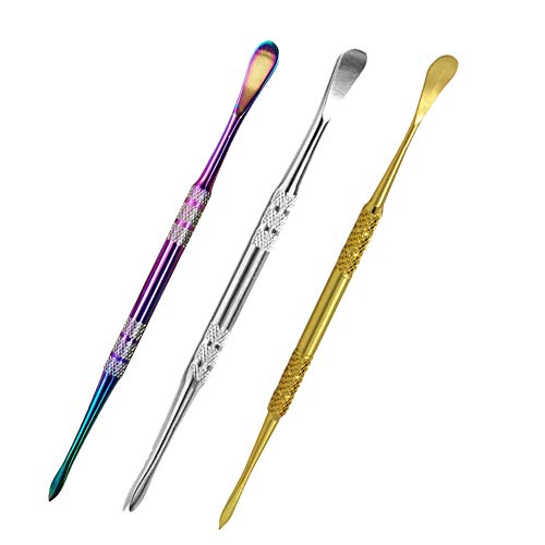 Lmbros Wax Carving Tool Wax Tools Stainless Steel Tools 3pcs Gold