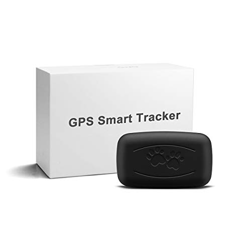 LMHOME GPS Pet Tracker, Real Time Dogs Cats Locator Finder - Water...