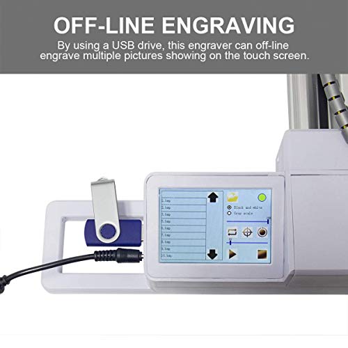 laser engraving machine Laser Engraver Printer Off-line 3000mW Upg...