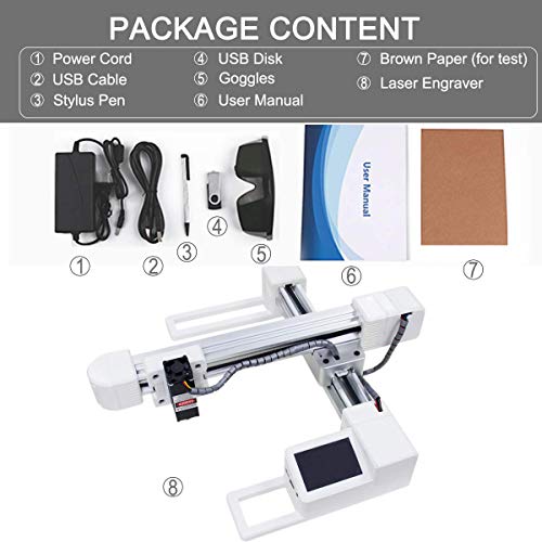 laser engraving machine Laser Engraver Printer Off-line 3000mW Upg...