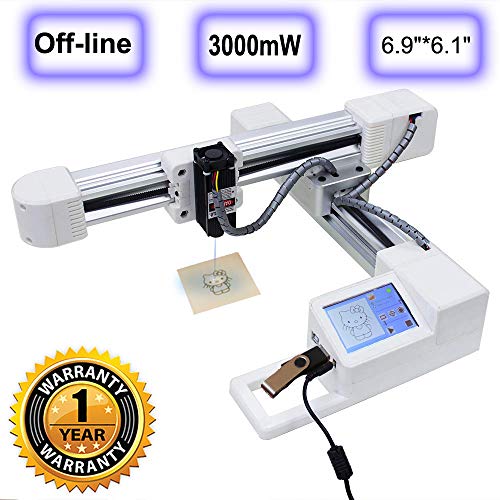 laser engraving machine Laser Engraver Printer Off-line 3000mW Upg...
