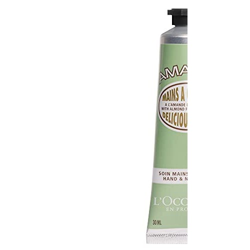 LOccitane Almond Delicious Hand & Nail Cream, 1 Ounce Pack of 1