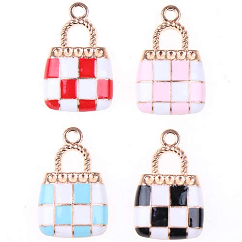 80Pcs Mixed Fashion Purse Charm Pendant for Jewelry Making Craft B...
