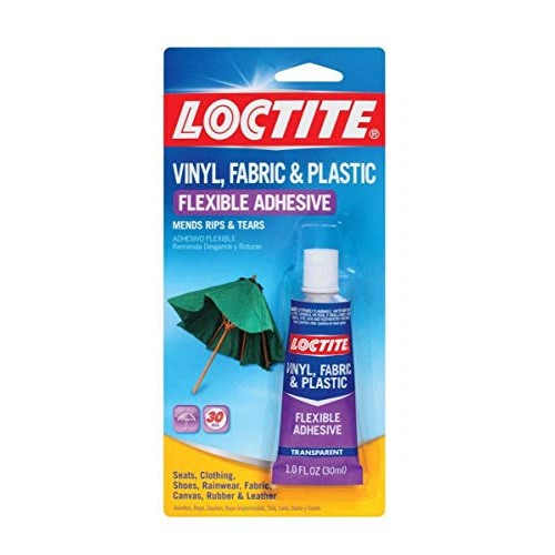 Loctite Vinyl, Fabric and Plastic Repair Adhesive 1-Ounce Tube 13...