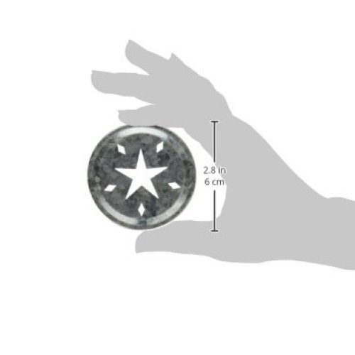 Loew-Cornell 1026307 Transform Mason Ball Lid Inserts, Star, 4-Pack