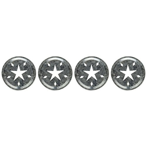Loew-Cornell 1026307 Transform Mason Ball Lid Inserts, Star, 4-Pack