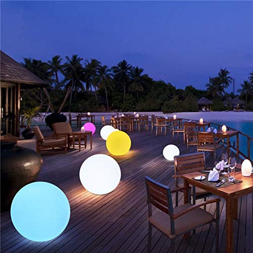 LOFTEK LED Large Floating Pool Light, 20-inch 16 Color Changing Po...