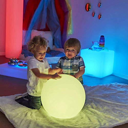 LOFTEK LED Large Floating Pool Light, 20-inch 16 Color Changing Po...