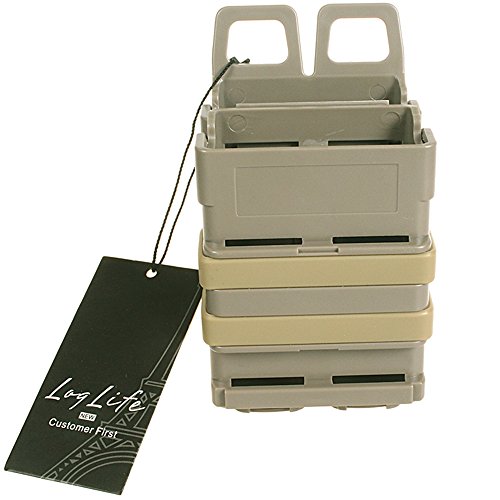 loglife Tactical Magazine Pouch Bag Holster 5.56 Fast Mag for M4 M...