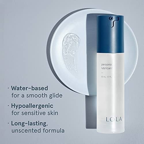 LOLA Personal Water-Based Lube for Sexual Wellness - Natural Ingre...