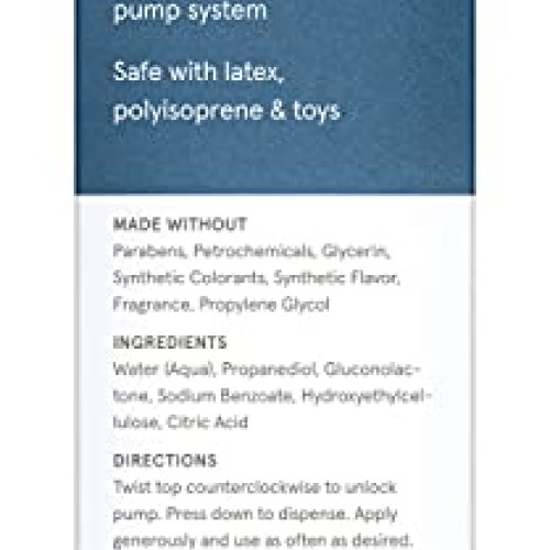 LOLA Personal Water-Based Lube for Sexual Wellness - Natural Ingre...
