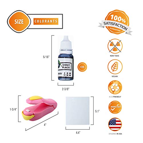 Natural Food Coloring and Soap Dye -Bundle of 18 10ml Liquid Bat...