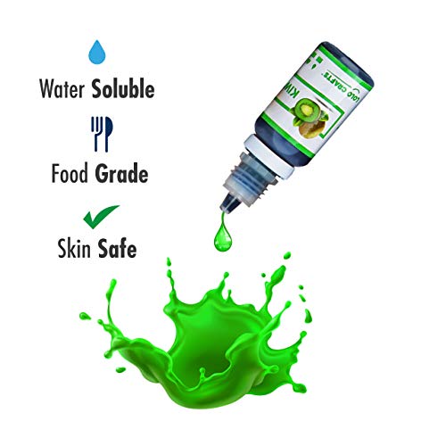 Natural Food Coloring and Soap Dye -Bundle of 18 10ml Liquid Bat...