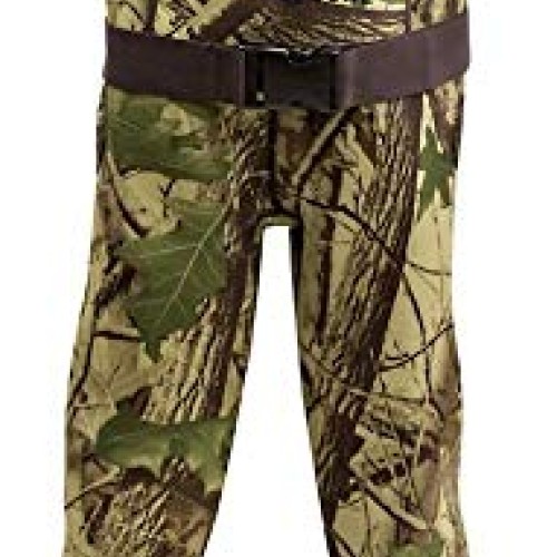 LONECONE Kids Fishing Waders, Boot Foot Chest Waders in Warm Camo...