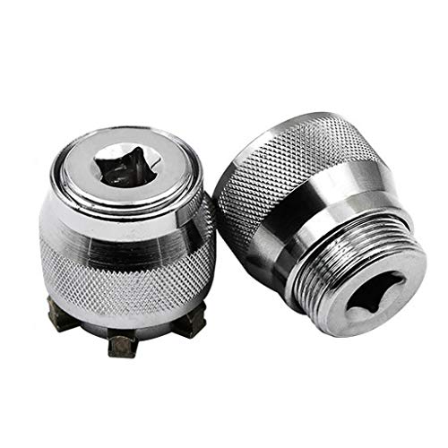 Loneflash 2PCS Multi-Function Wrench Adaptive Fitting Drill Attach...