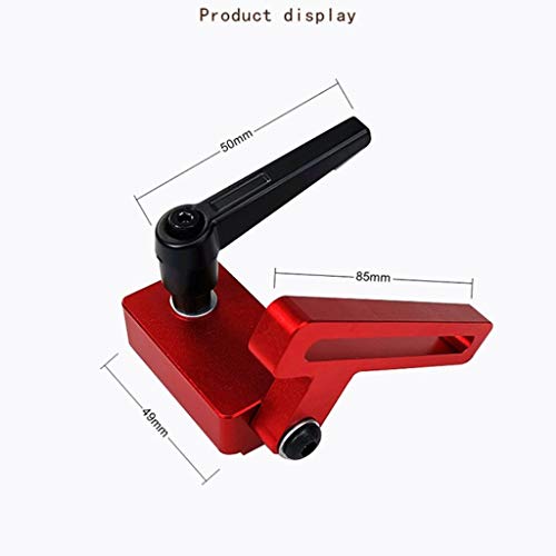 Loneflash 30/45 Miter Track Stop T-Slot T-Tracks Woodworking Slidi...