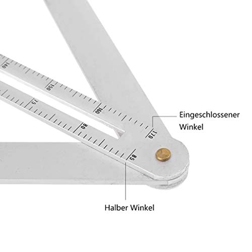 Loneflash Heavy Duty Aluminum Alloy Angle Template Woodworking Too...