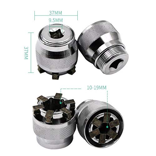 Loneflash Universal Wrench Adaptive All-Fitting Drill Attachment S...