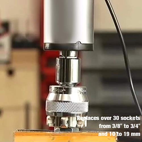Loneflash Universal Wrench Adaptive All-Fitting Drill Attachment S...