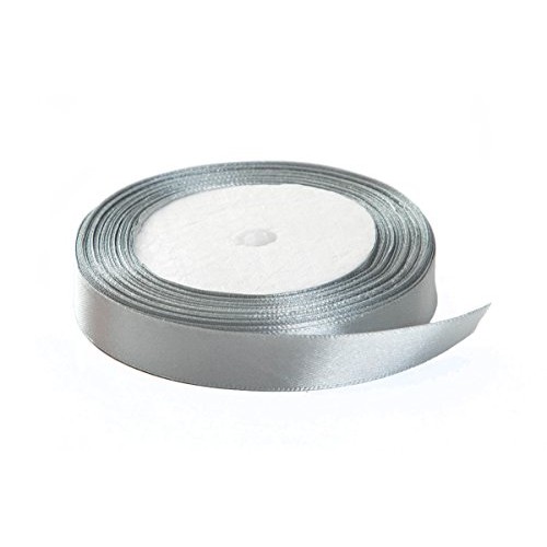 Solid Color Satin Fabric Ribbon for Craft, Gift Wrapping, Hair Bow...