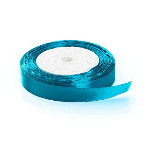 Solid Color Satin Fabric Ribbon for Craft, Gift Wrapping, Hair Bow...