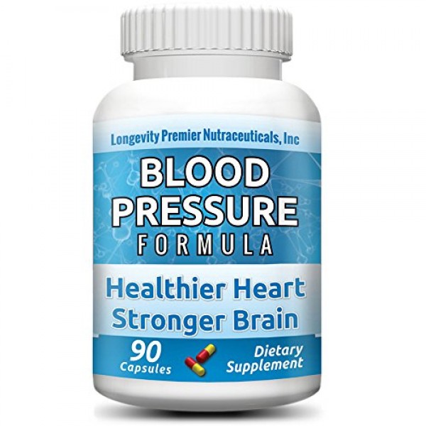 Longevity Blood Pressure Formula - Clinically formulated with 15+ ...
