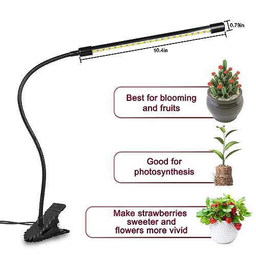 Grow Lights for Indoor Plants Growing, 6500K White LED Grow Light ...