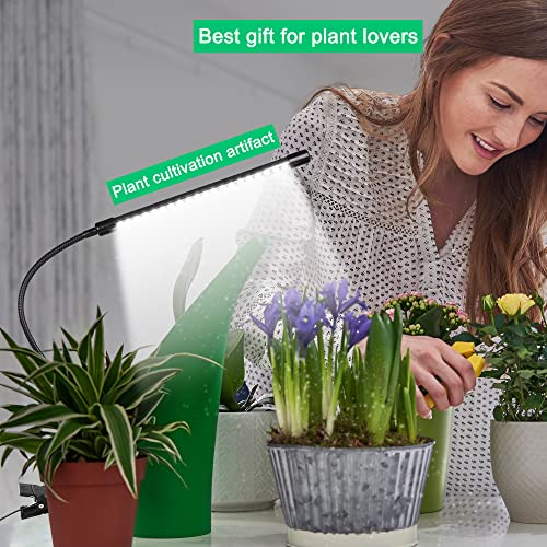 Grow Lights for Indoor Plants Growing, 6500K White LED Grow Light ...