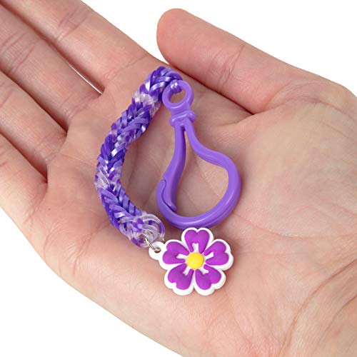 12,600+ Loom Bands Jewelry Making & Key Chain Kit - Includes 36 Ra...