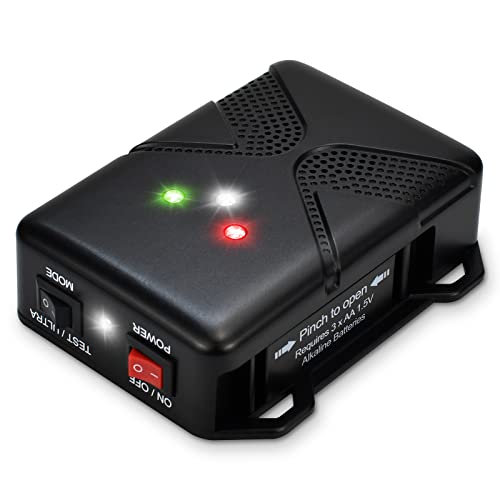 Loraffe Rodent Repellent Ultrasonic Under Hood Animal Repeller Bat...
