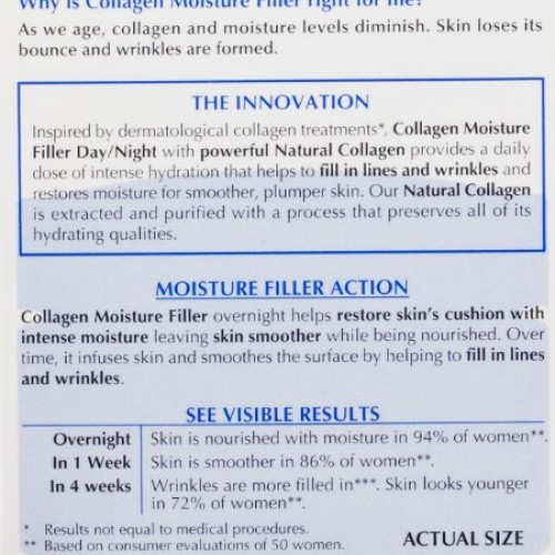 LOréal Paris Collagen Moisture Filler Facial Day Night Cream, 1.7...