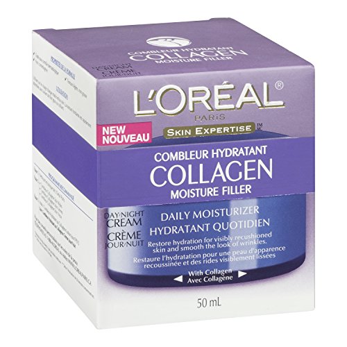 LOréal Paris Collagen Moisture Filler Facial Day Night Cream, 1.7...