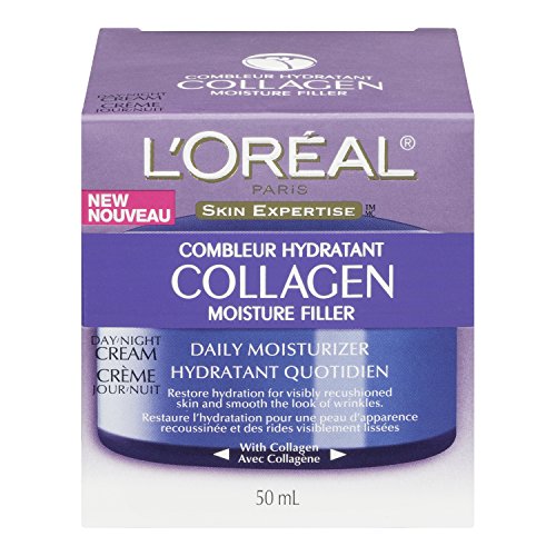 LOréal Paris Collagen Moisture Filler Facial Day Night Cream, 1.7...