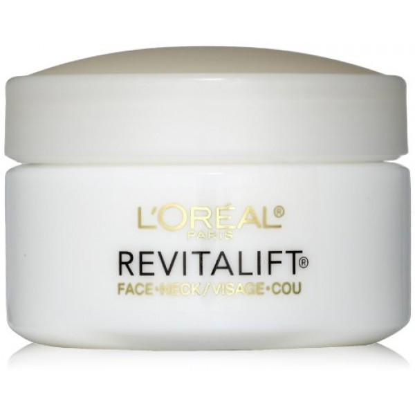 LOréal Paris Revitalift Anti-Wrinkle + Firming Face & Neck Cream,...
