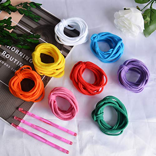 Lorvain 192 Pieces Loom Potholder Loops Weaving Craft, Multiple Co...