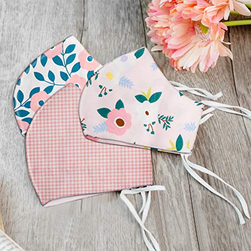 Lorvain 5PCS Green Fat Quarters Fabric Bundles, Cotton Print Fabri...