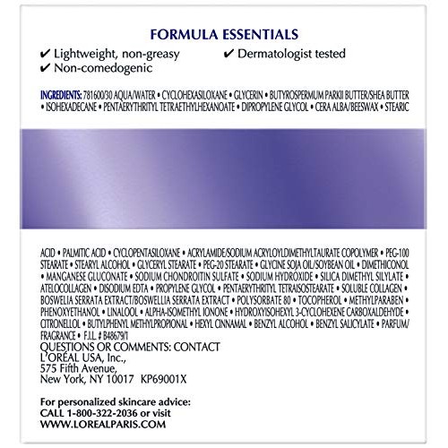 Collagen Face Moisturizer by LOreal Paris Skin Care I Day and Nig...