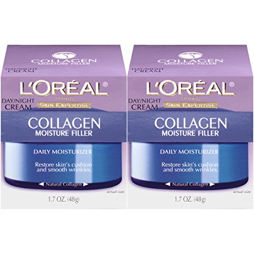 Collagen Face Moisturizer by LOreal Paris Skin Care I Day and Nig...
