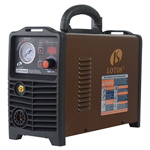 Lotos LTP5500D Non-Touch Pilot Arc Plasma Cutter, Dual Voltage 110...