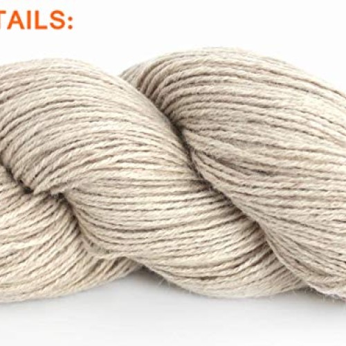Lotus Yarns 100% Tibetan Yak Yarn Worsted Weight 100g/Hank Hand Kn...