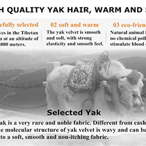 Lotus Yarns 100% Tibetan Yak Yarn Worsted Weight 100g/Hank Hand Kn...