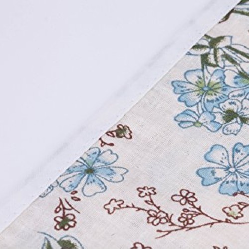 LOVENJOY Vintage Floral Fabric Cotton Bunting Pennant Banner for W...