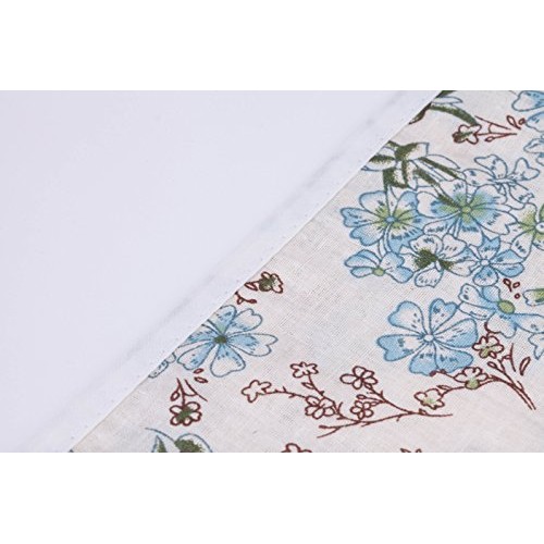 LOVENJOY Vintage Floral Fabric Cotton Bunting Pennant Banner for W...
