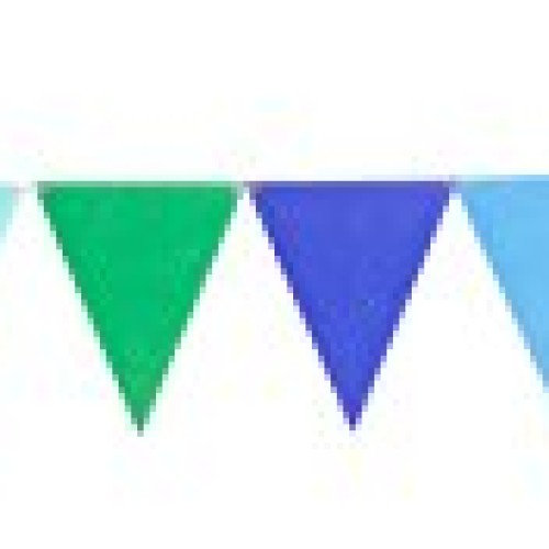 Pre-Assembled Rainbow Felt Fabric Banner Multicolor Bunting