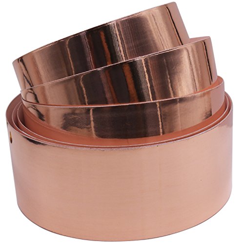 Copper Foil Tape 2inch X 33 FT with Conductive Adhesive for Guit...